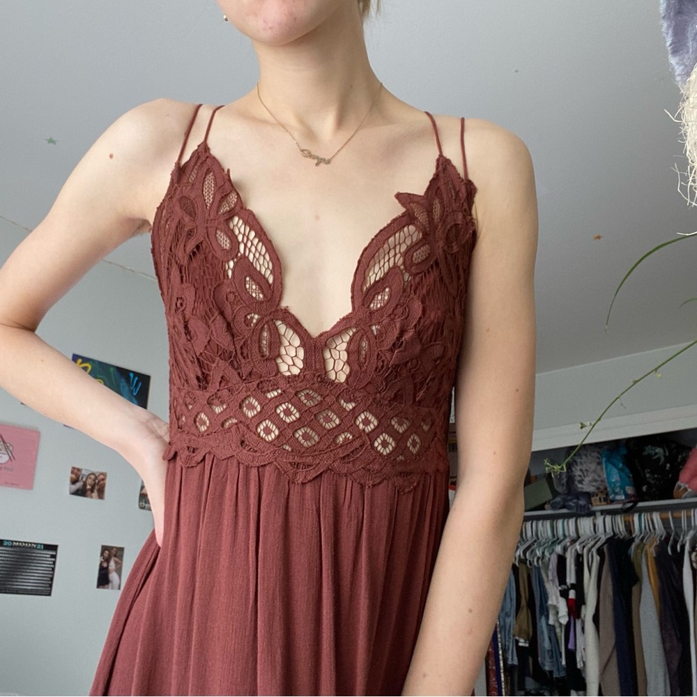 NWT Free People Adella dress🤎